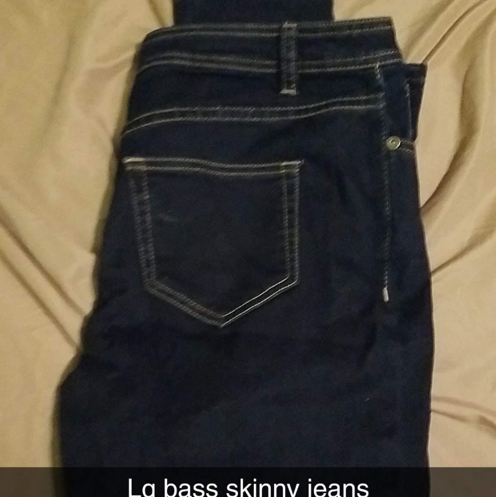 Lg bass skinny jeans